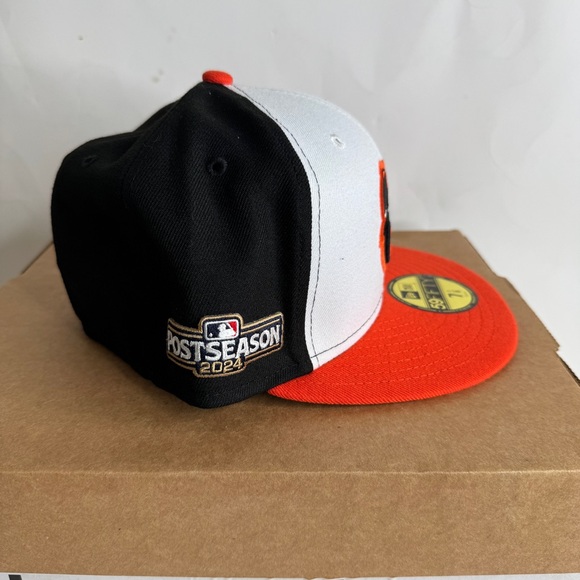 Baltimore Orioles 2024 MLB Post Season Hat Fitted New Era 59FIFTY On Field 7 1/8 - Picture 5 of 9